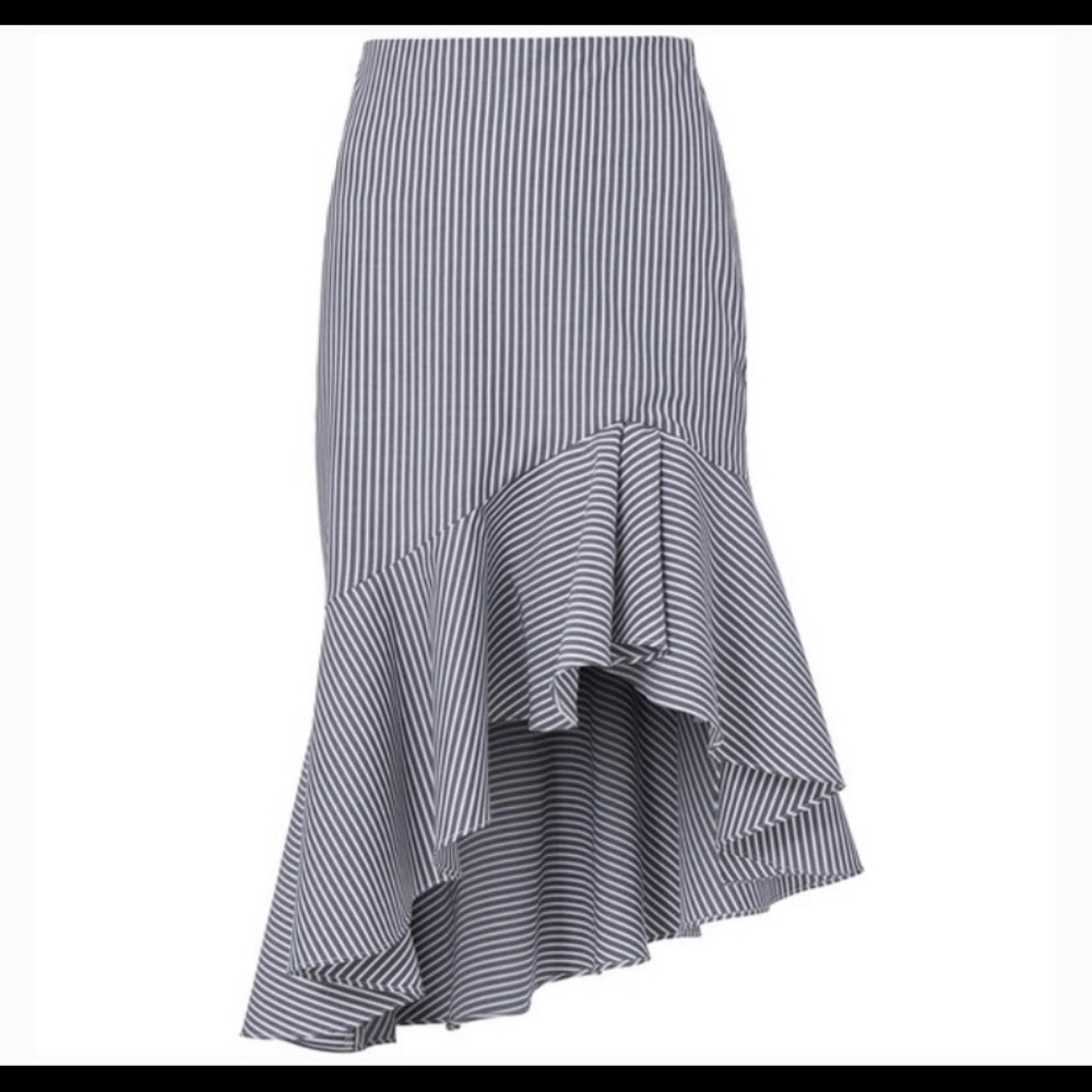 Intermix ruffled skirt